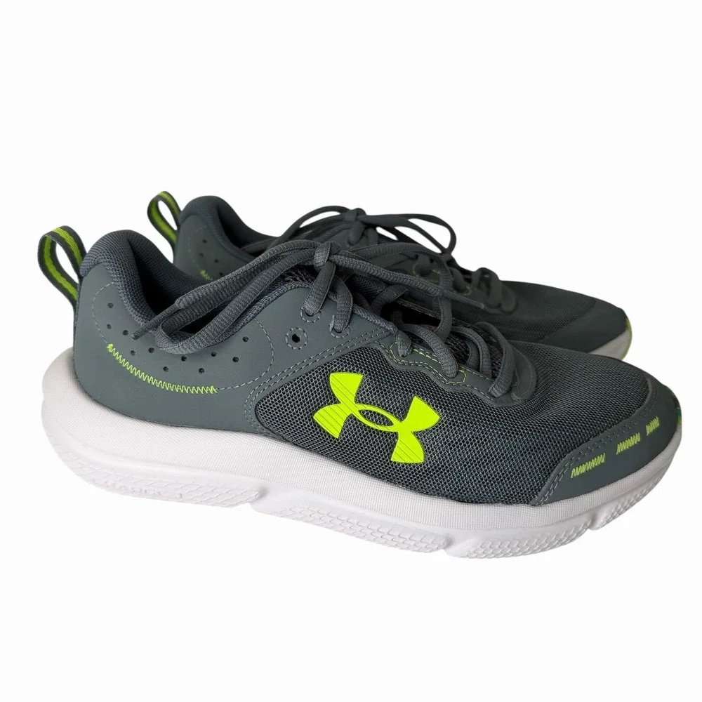 Under Armour BGS Assert 10 Running Sneaker Athletic 3026182-102 Youth Sz 6Y‎ NEW